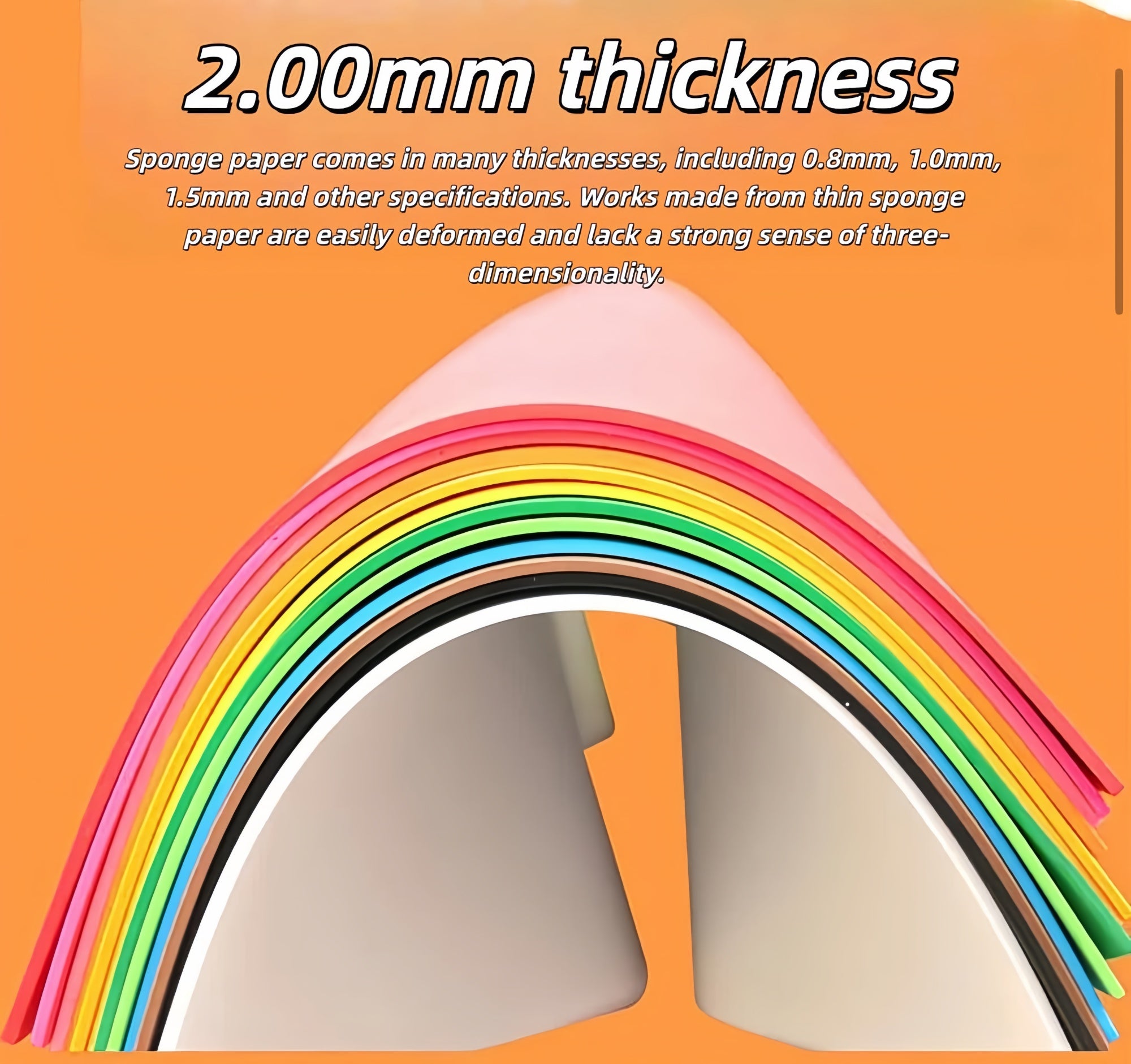 Premium Glitter EVA Foam Sheets | Bulk 10-Pack | 2.0mm Thick, Colorfast, Non-Shedding | 40x60cm & 20x30cm for Crafts