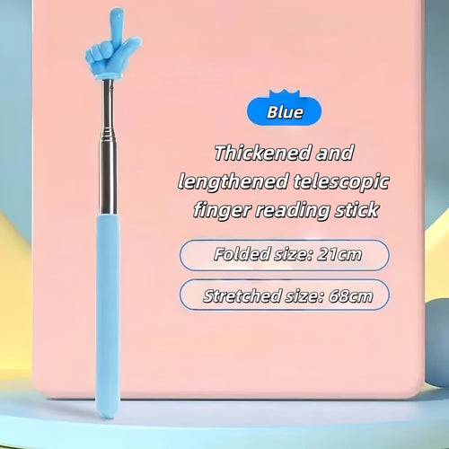 Finger Reading Telescopic Rod