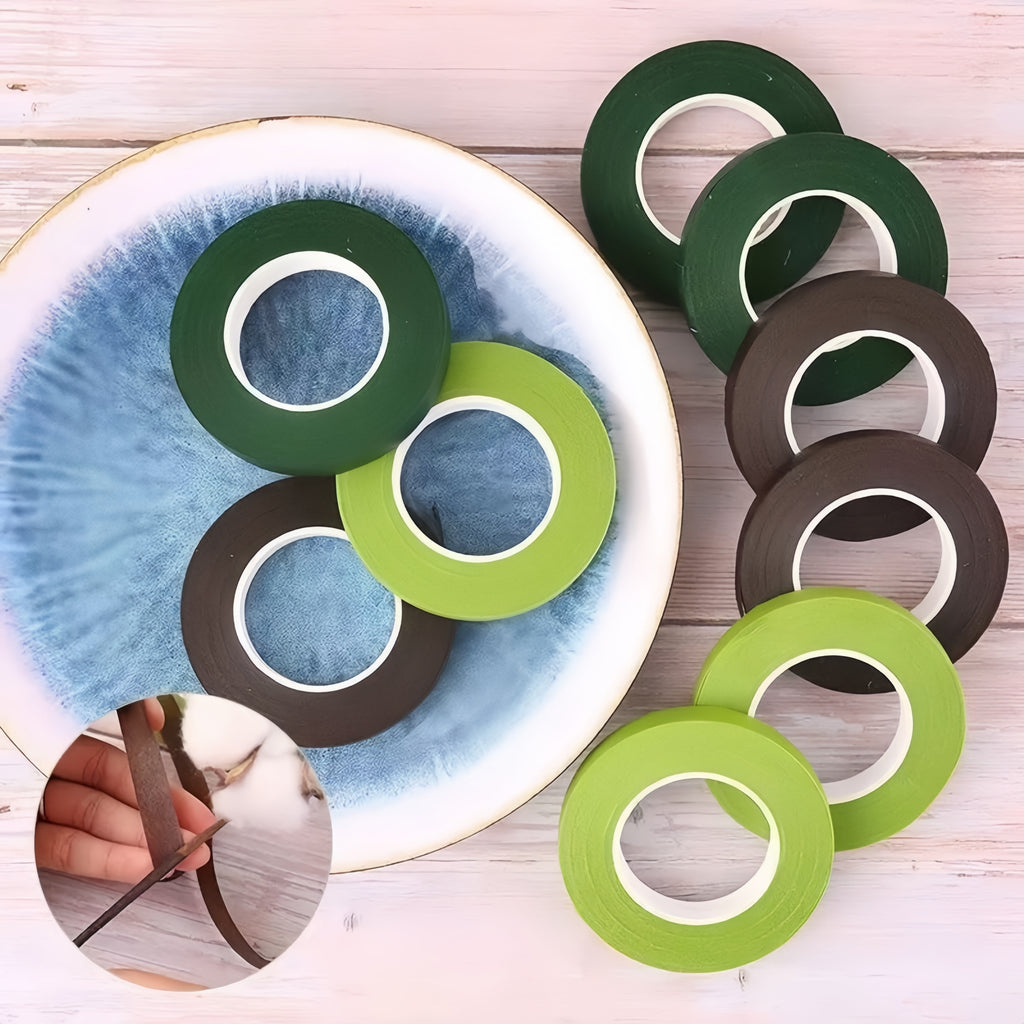 French Paper Floral Tape | 1.2cm Wide