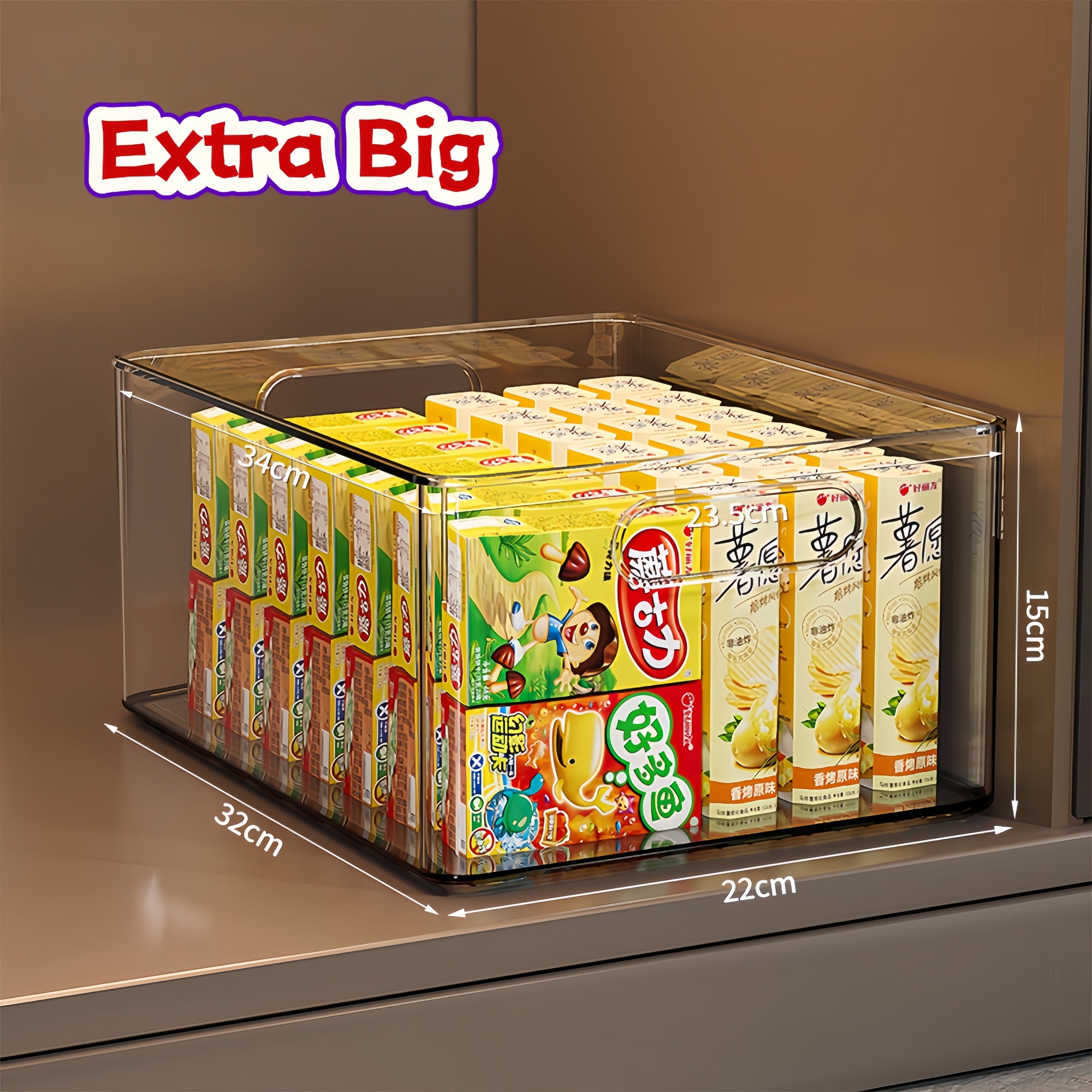 Clear Acrylic Storage Bins | Desk Organizer