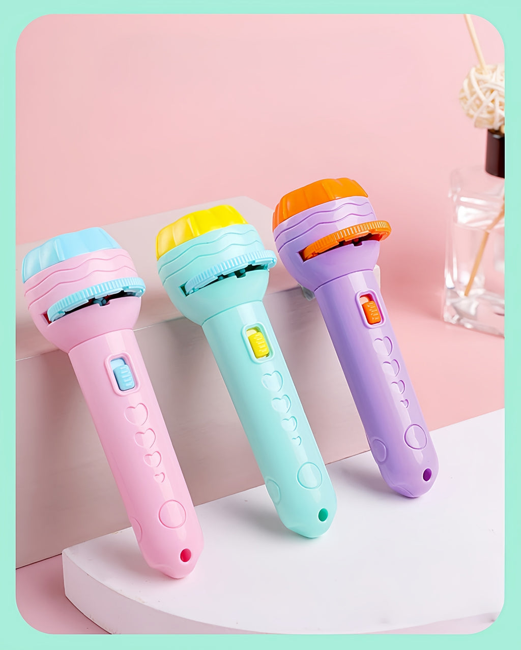 Kids Projection Flashlight Toy | 2-in-1 Learning Light