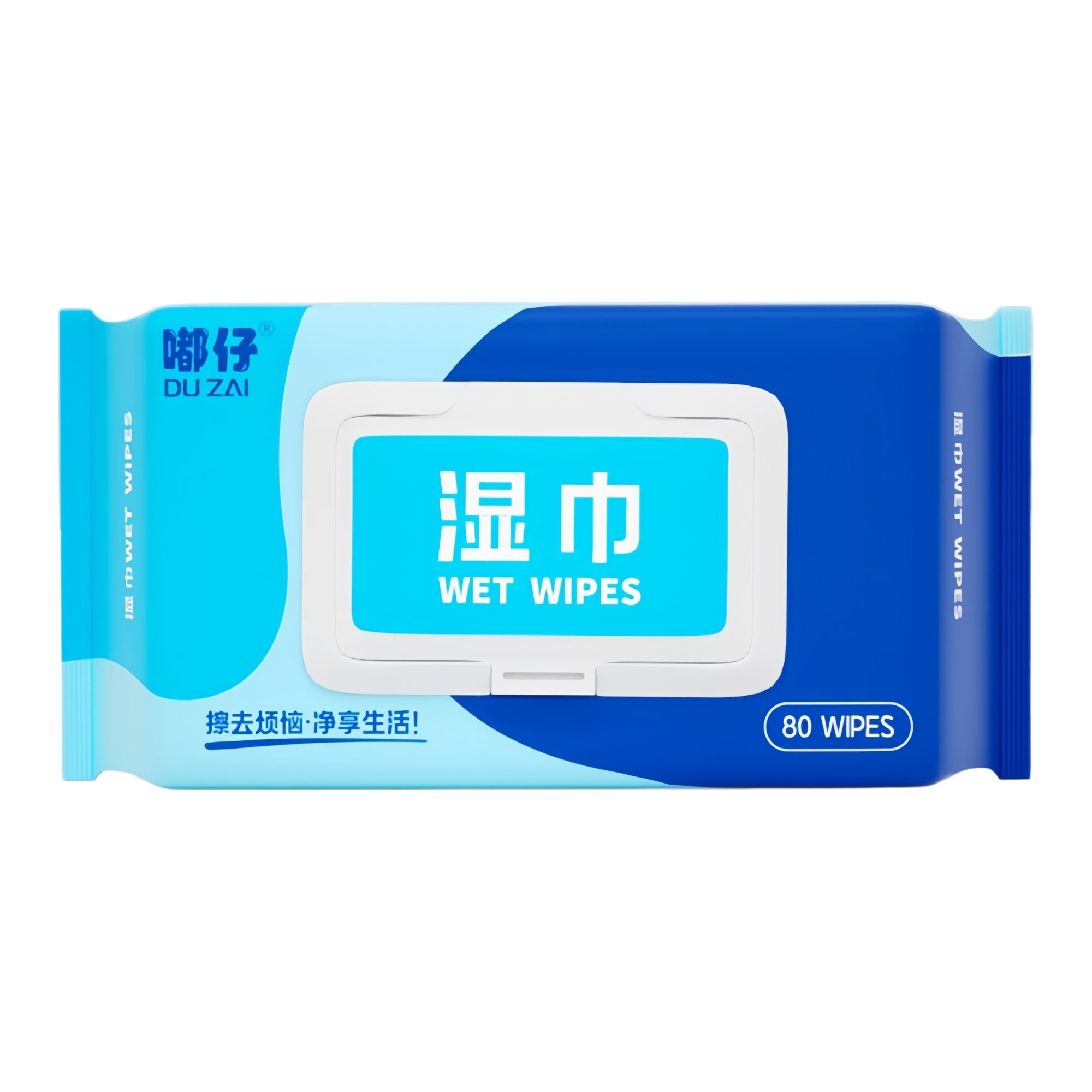 Naughty Tom® & EDI Pure Water Wipes – 80-Pack Gentle Baby & Family Wet Wipes, Ultra-Soft & Thick (140x180mm / 150x200mm)