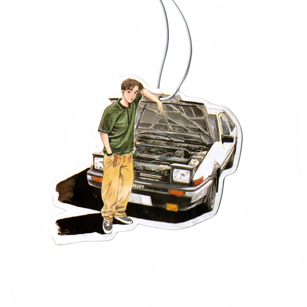 JDM Racer Air Freshener & Decor – Drift King, AE86, Turbo, Wheel Designs | Long-Lasting Scent & Collector’s Style Hanging Charm