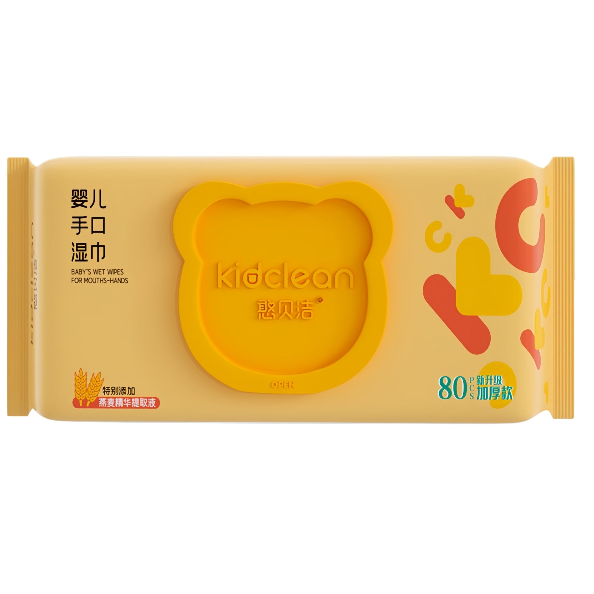 Naughty Tom® & EDI Pure Water Wipes – 80-Pack Gentle Baby & Family Wet Wipes, Ultra-Soft & Thick (140x180mm / 150x200mm)