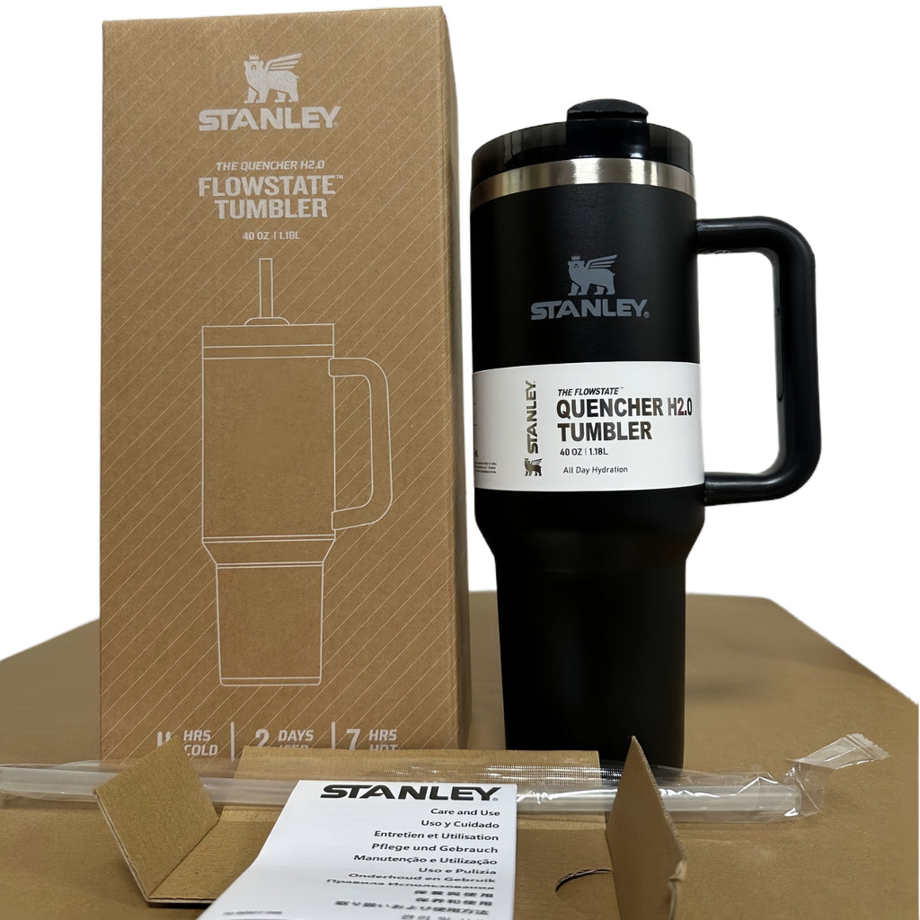 Stanley The Quencher H2.0 FlowState™ Tumbler 40 oz | All-Day Hot & Cold Temp Control, Leak-Proof | Iconic Huge Capacity