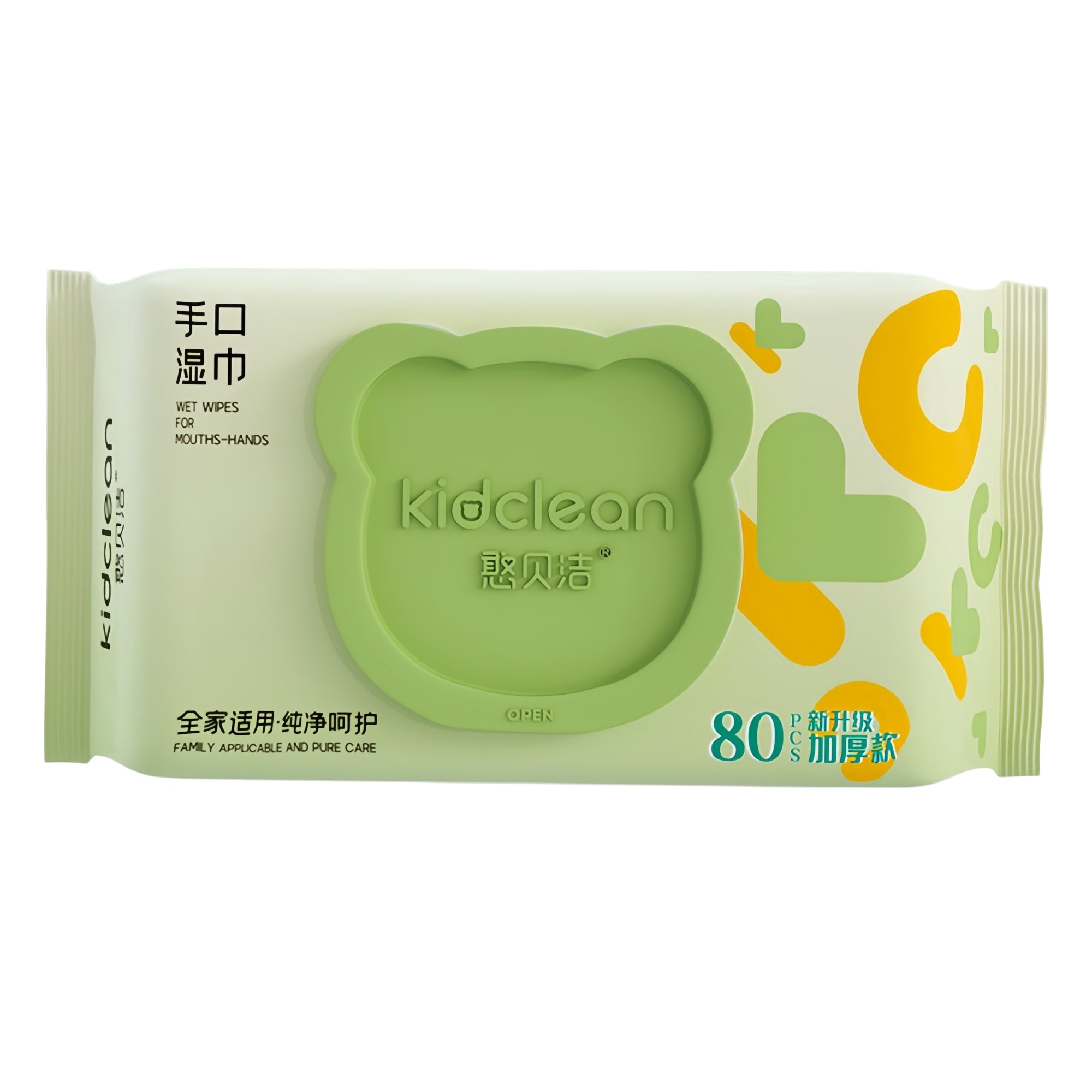 Naughty Tom® & EDI Pure Water Wipes – 80-Pack Gentle Baby & Family Wet Wipes, Ultra-Soft & Thick (140x180mm / 150x200mm)