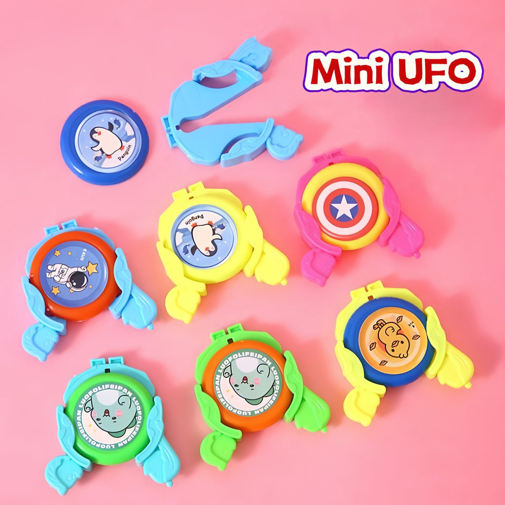 Mini UFO Foam Flying Discs | Finger Launcher Toy