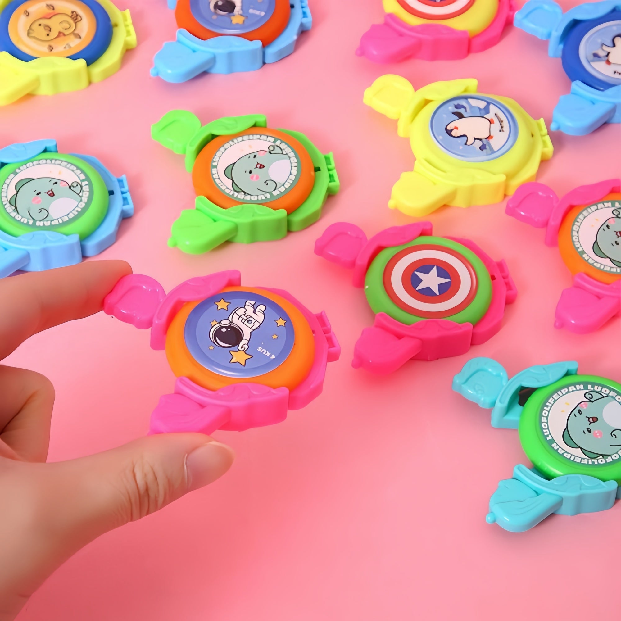Mini UFO Foam Flying Discs | Finger Launcher Toy