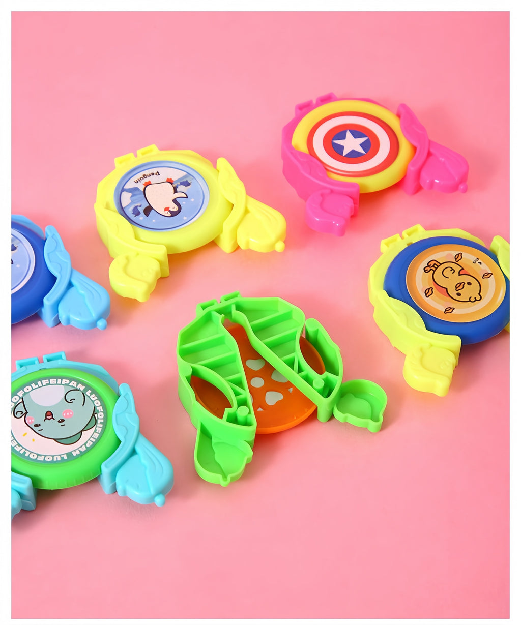 Mini UFO Foam Flying Discs | Finger Launcher Toy