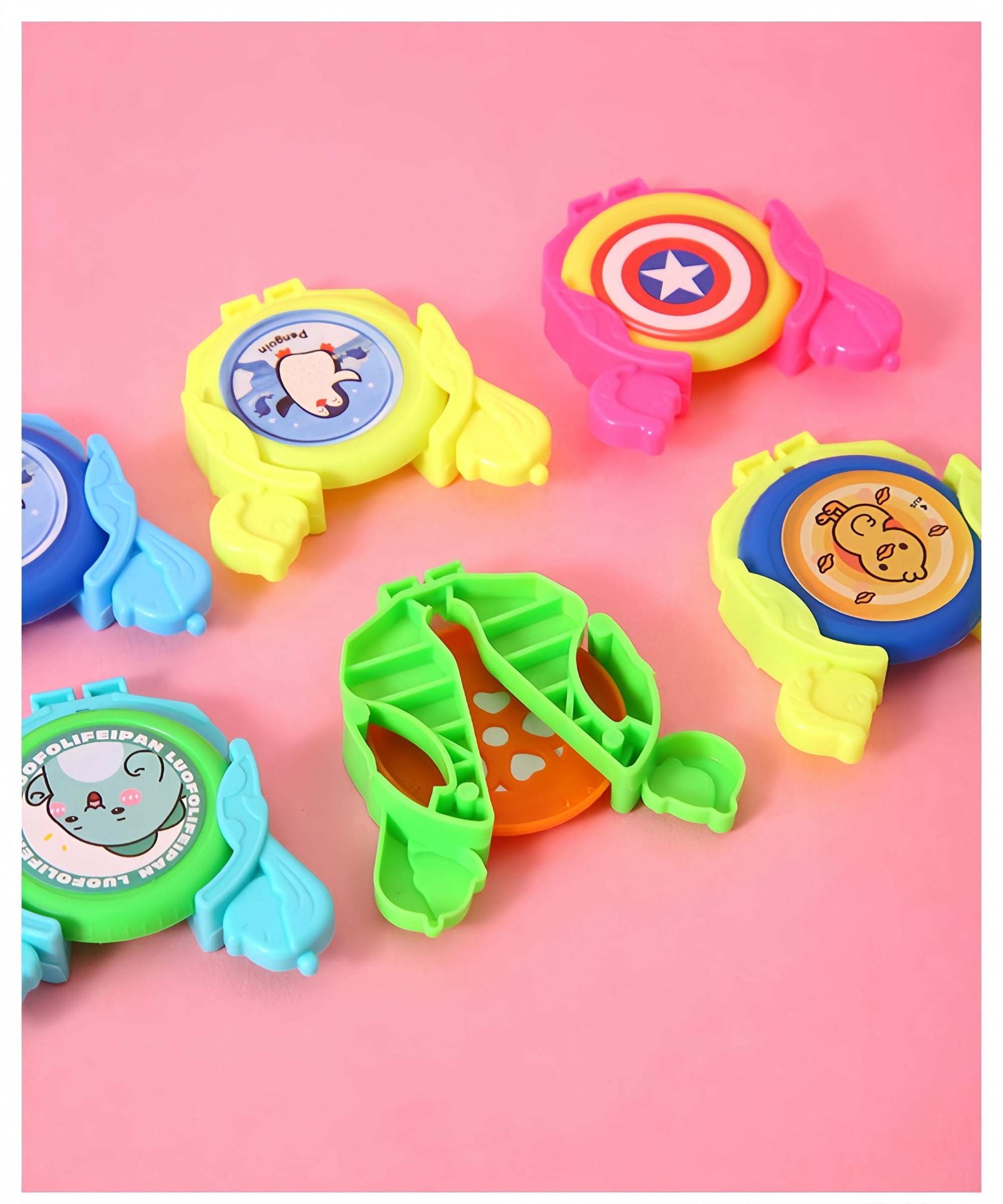 Mini UFO Foam Flying Discs | Finger Launcher Toy