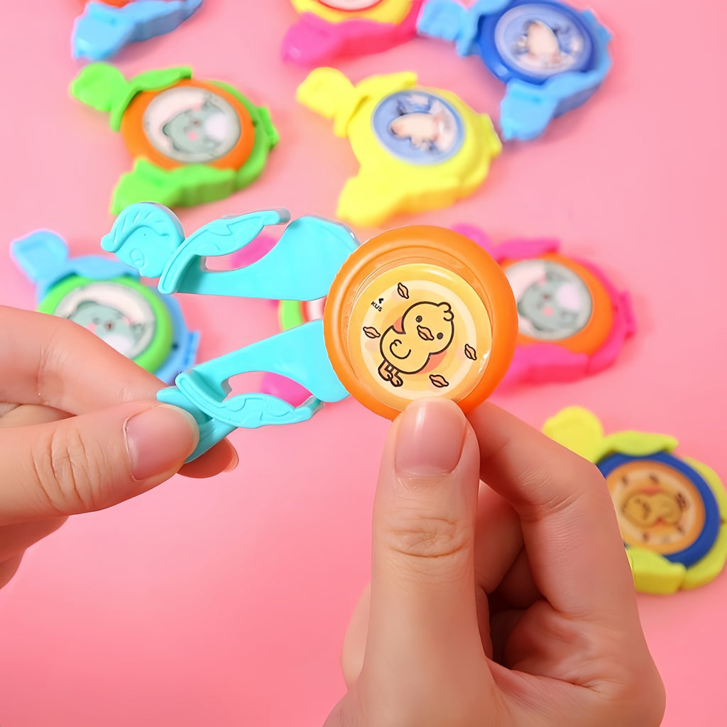 Mini UFO Foam Flying Discs | Finger Launcher Toy
